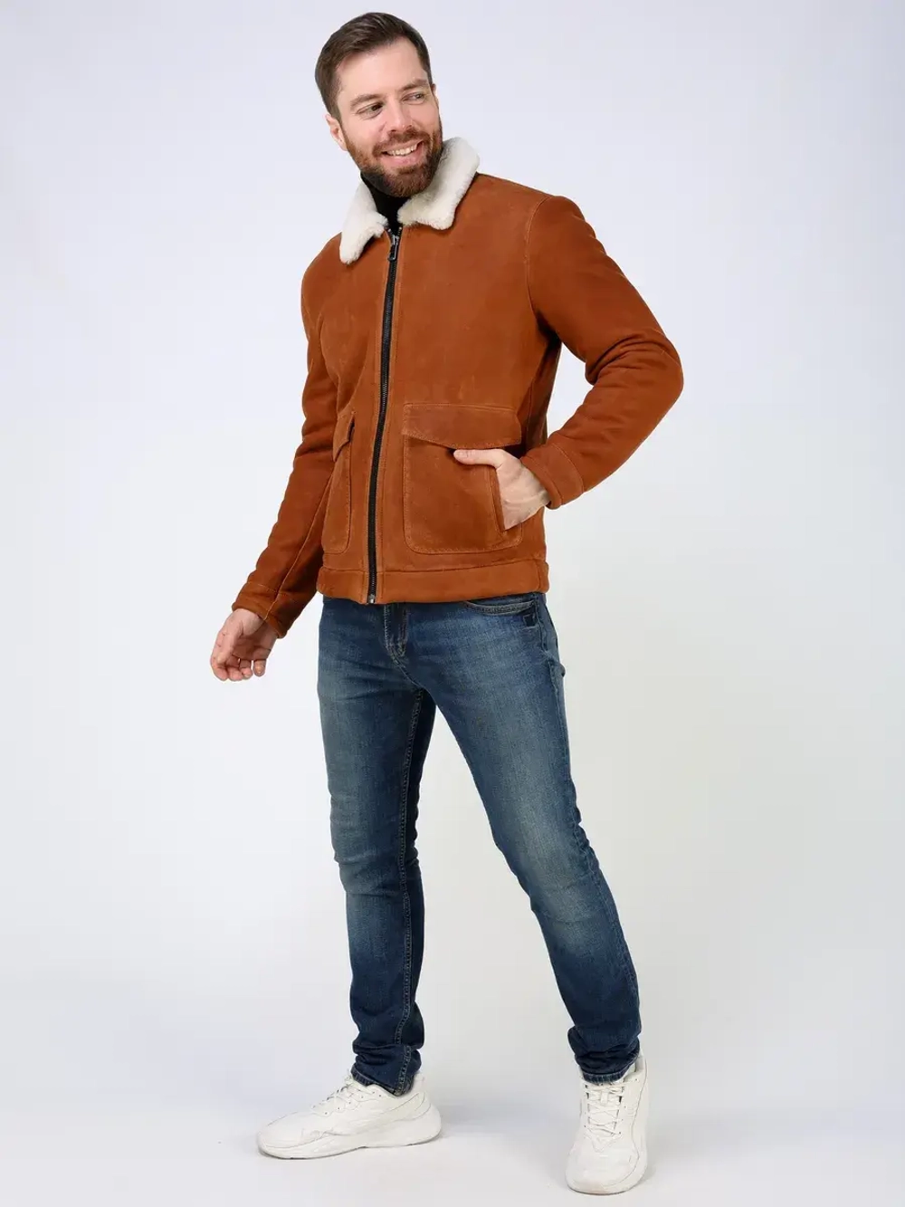 Дубленка зимняя натуральная