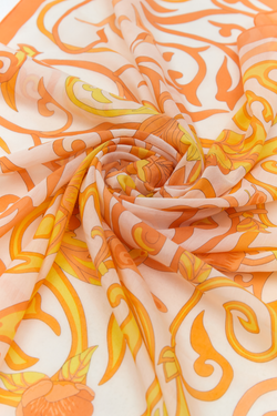 ПЛАТОК шелк-хлопок | 100х100 | 240-02