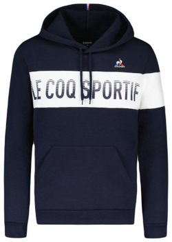Куртка теннисная Le Coq Sportif BAH Hoody N°1 SS23 - sky captain/new optical