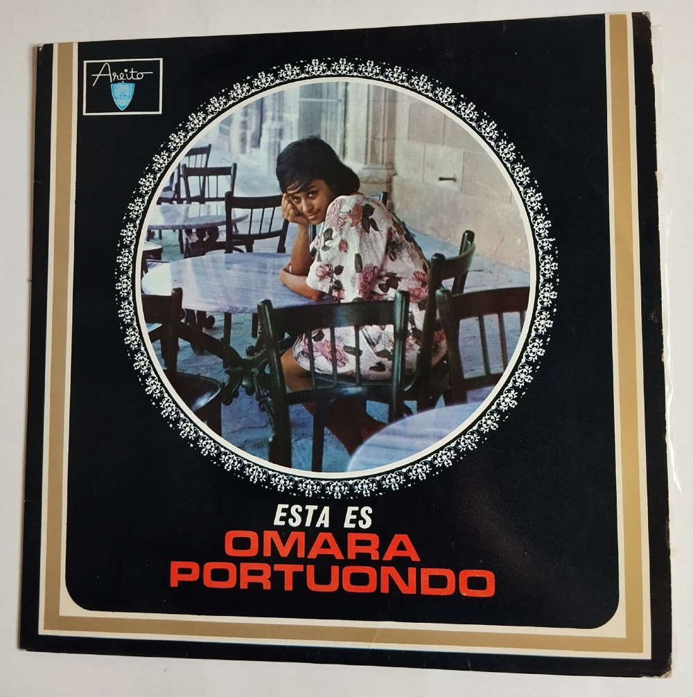 Винтажная виниловая пластинка Omara Portuondo Esta Es Omara Portuondo (Cuba 1973)