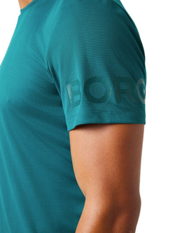 Мужская теннисная футболка Bjorn Borg Light - shaded spruce
