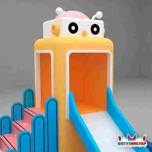 Сухой бассейн с горкой «Счастливое детство», 5×4×0,6 м