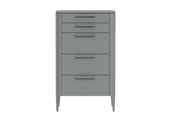Комод Type высокии? 5 ящиков (серый)