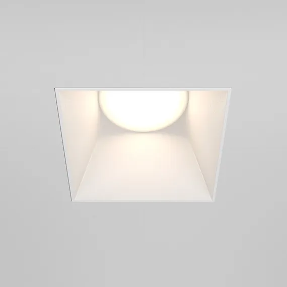 Встраиваемый светильник Пай / Share 1*GU10 10 Вт Technical dl051-01-gu10-sq-w