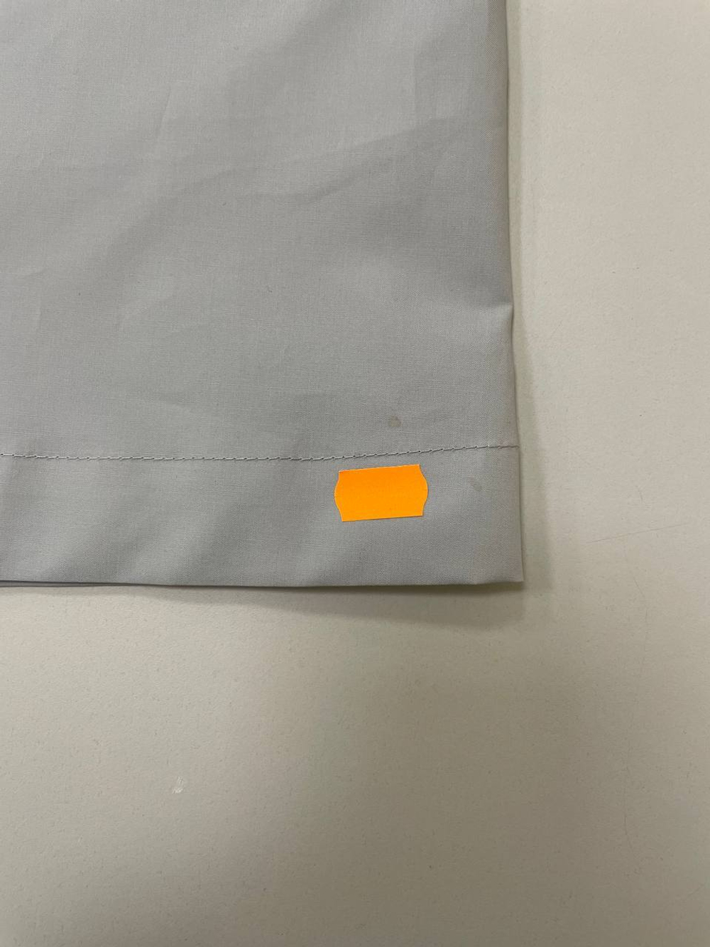 Тестовый образец. Дефект ткани. Платье из хлопка 100%. Цвет айсберг. Размер 46. №72 (Параметры смотрите в описании).