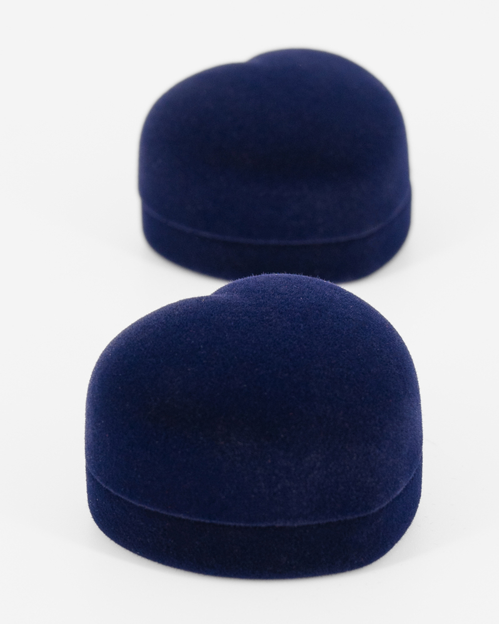 Ювелирный футляр-сердце для хранения серёг