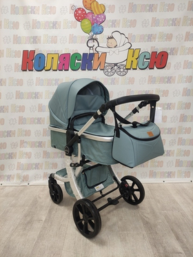 Коляска трансформер Farfello Aimile Original Autumn Аквамарин