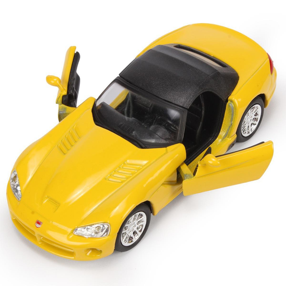 Модель ин. мет. 4.75" "2003 Dodge Viper -srt-10" открыв. двери 42345H-D (Kinsmart)