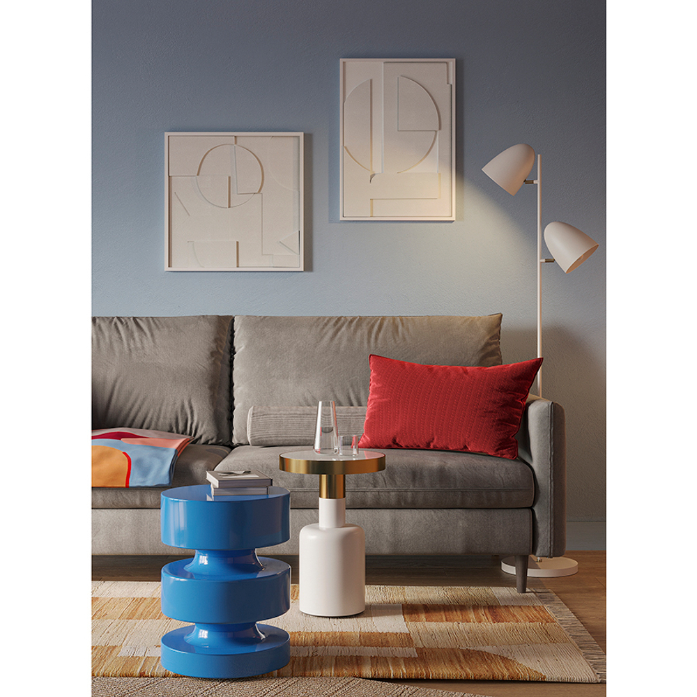 Панно декоративное с эффектом 3D Minimalism, с белой рамой, 60х60 см