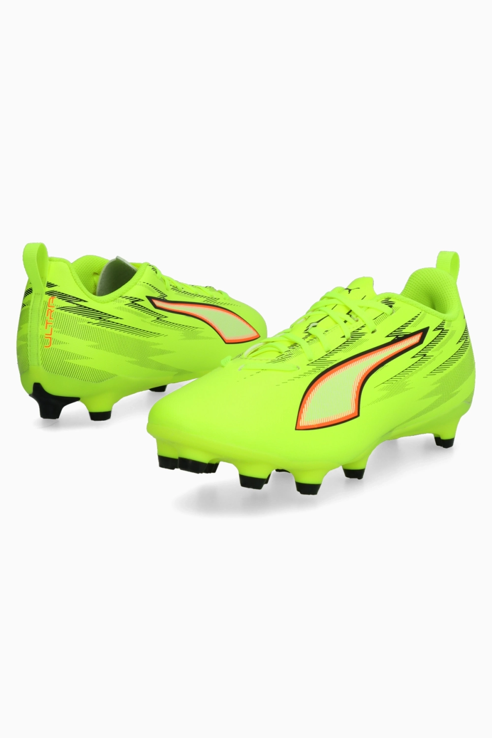 Бутсы Puma Ultra 6 Play FG/AG Junior - зеленый