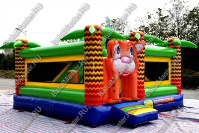 Коммерческий надувной батут "Тигруша", 5*5*4 м