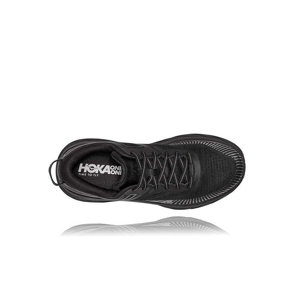 Кроссовки мужские HOKA M BONDI 7 WIDE Black / Black