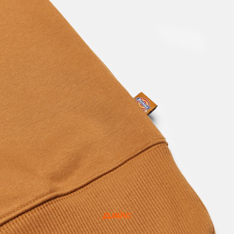 Толстовка мужская Dickies Summerdale Sweatshirt Brown Duck артикул:DK0A4Y6Q0BD - купить в магазине Дайс