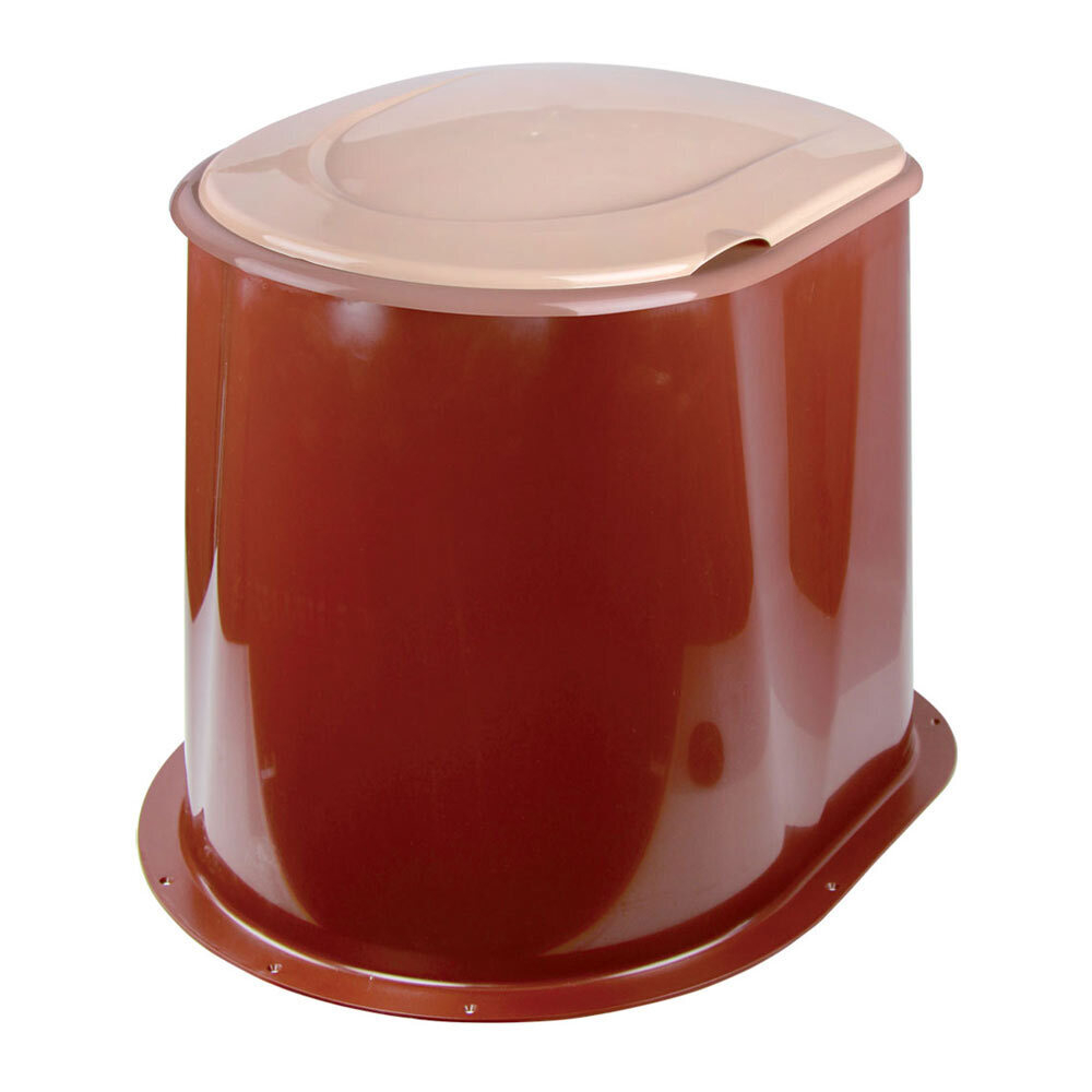 Туалет дачный, цвет мокко