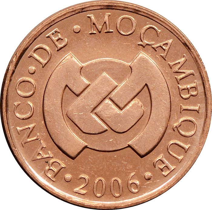 1 сентаво 2006 Мозамбик UNC