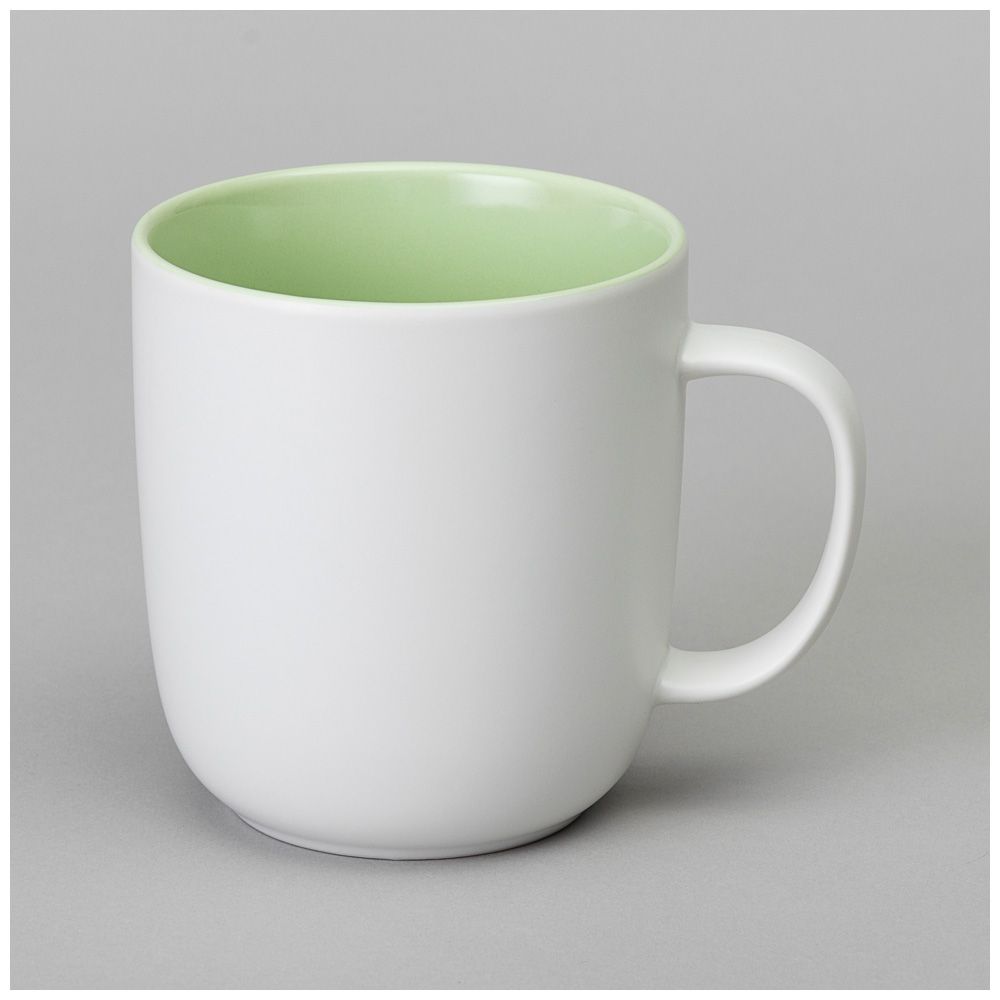 НАБОР КРУЖЕК BRONCO "VELOUR" 4 ШТ. 400 МЛ МИКС БЕЛЫЙ