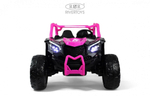 Детский электромобиль RiverToys X707XX BLACK-PINK/черно-розовый