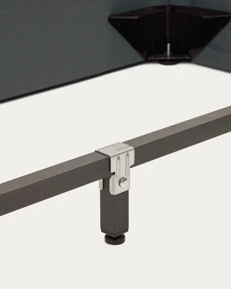 Кровать Martina со съемным чехлом из ткани букле для матраса 90х200 см