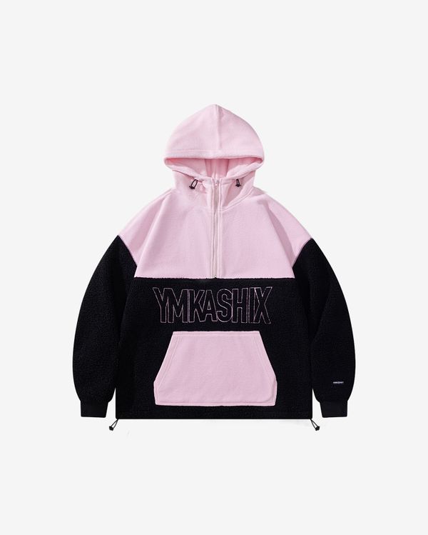 Худи Little Lamb черный/пурпурный - фото 2