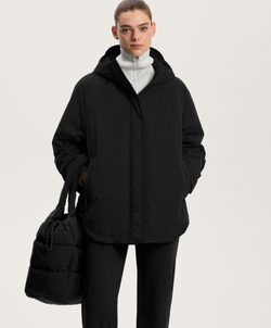 Oysho Водонепроницаемая утепленная куртка FELLEX® AEROGEL 3k, черный