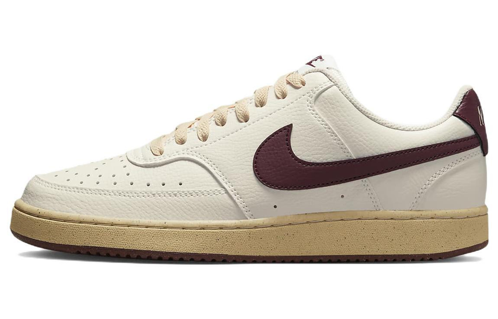 Мужские кроссовки Nike Court Vision Low Next Nature 'Sail Dark Beetroot' FB8942-133
