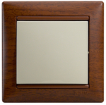 Рамка 1 пост тонированное дерево Valena Classic LEGRAND