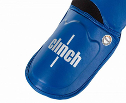 Защита голени и стопы Clinch Shin Instep Guard Kick 2.0 синяя C521N