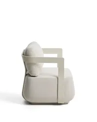 Уличное кресло Tamaris из алюминия цвета экрю