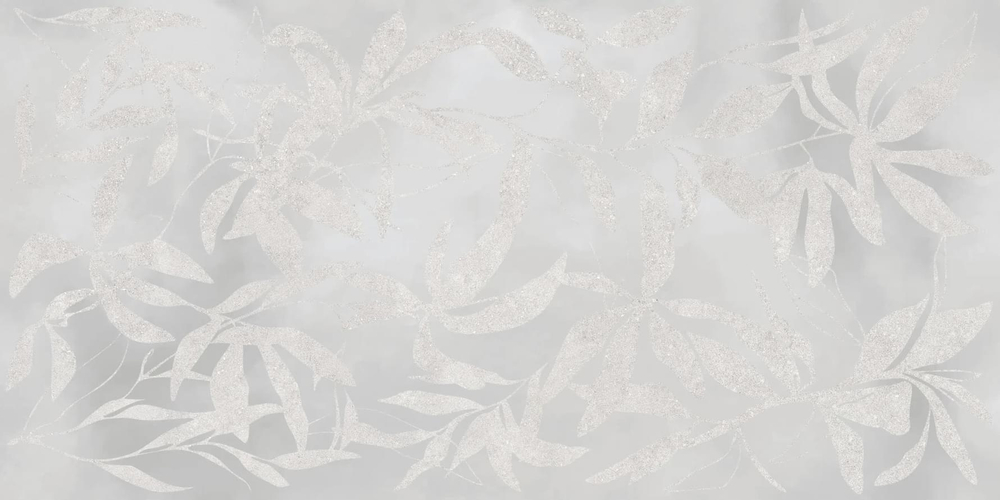 Vitra ArtWall Цветы Серый Матовый 60x120