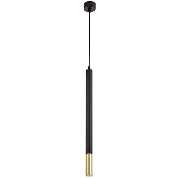 Подвесной светильник Lumina Deco Tuba LDP 1100-500 BK+GD