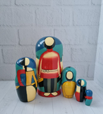 Матрёшка 5м 15см Кандинский-Малевич