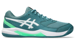 Мужские кросовки для Padel Asics Gel-Dedicate 8 Padel - misty pine/white