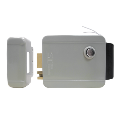 Замок электромеханический ST-EL-04 (N/1C/B/PS) (СЕРЫЙ) (Версия 3)