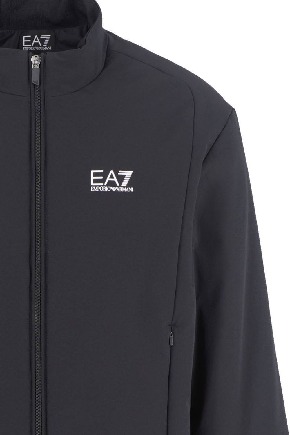 Мужская теннисная куртка EA7 Man Woven Bomber - черный