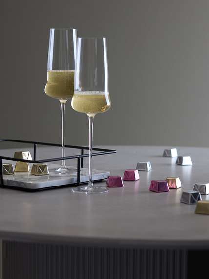 Набор бокалов для шампанского в подарочной упаковке sense, 360 мл, 2 шт.