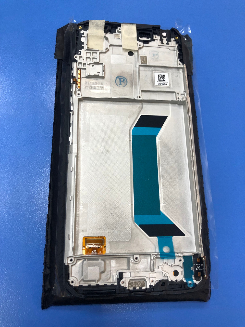 Дисплей в сборе с тачскрином и рамкой чёрный на Xiaomi Poco X5 5G/ Not 12 5G Оригинал Сервисный