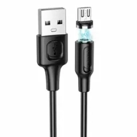 Кабель MicroUSB 2.4А магнитный BOROFONE BX41 Amiable