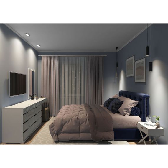 Встраиваемый светильник Denkirs Lemvik DK2422-BK