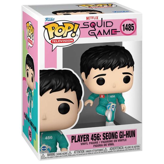 Фигурка Funko POP! TV Squid Game S2 Player 456 Seong Gi-Hun (1485) 79734 / Фигурка Фанко ПОП! по мотивам сериала "Игра в кальмара", Сон Ки Хун
