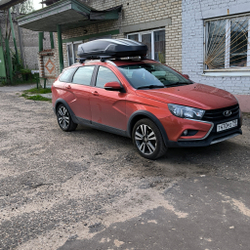 Автобокс Way-box Cobra 480 на Lada Vesta SW