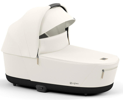 Коляска 2 в 1 Cybex Priam IV Matt Black complete Off White