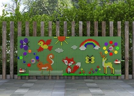 STEM Стена основание для улицы 800 x 1200