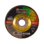 ЛУГА Диск лепестковый по металлу Р120 125х22мм ---