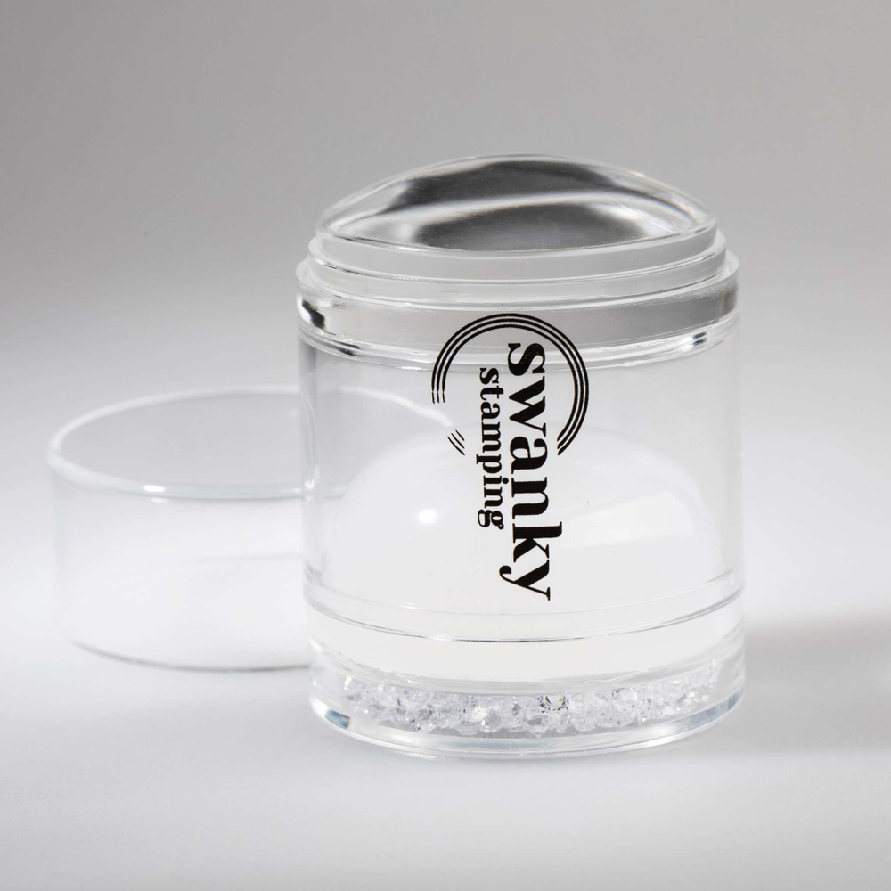 Штамп Swanky Stamping прозрачный силиконовый двойной 4см