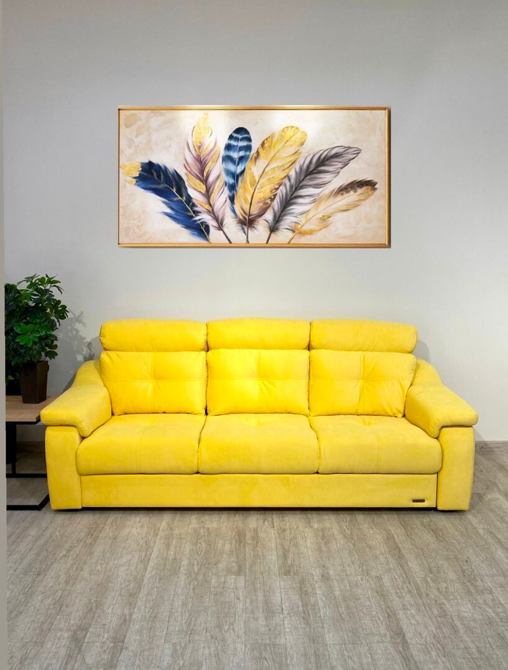 Угловой диван «Монако» с оттоманкой в ассортименте