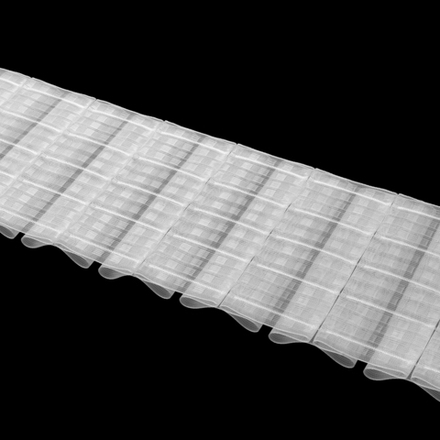 Шторная лента Oz-Is арт. 4478 МР SOFT много-карманная, бантовые складки, коэф. сборки 1:3,0, цвет прозрачный (ширина 150 мм)