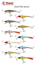 Балансир для зимней рыбалки Dansa Pike Special 75 мм #W67