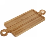 Доска бамбуковая для подачи и сервировки «SHEF» 34*16см