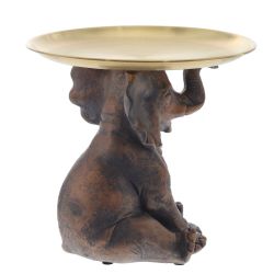 GAEM Фигурка декоративная "Слон" с подносом, L16,5 W16,5 H15,5 см