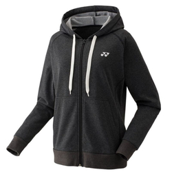 Женская теннисная куртка Yonex Women's Full Zip Hoodie - Black